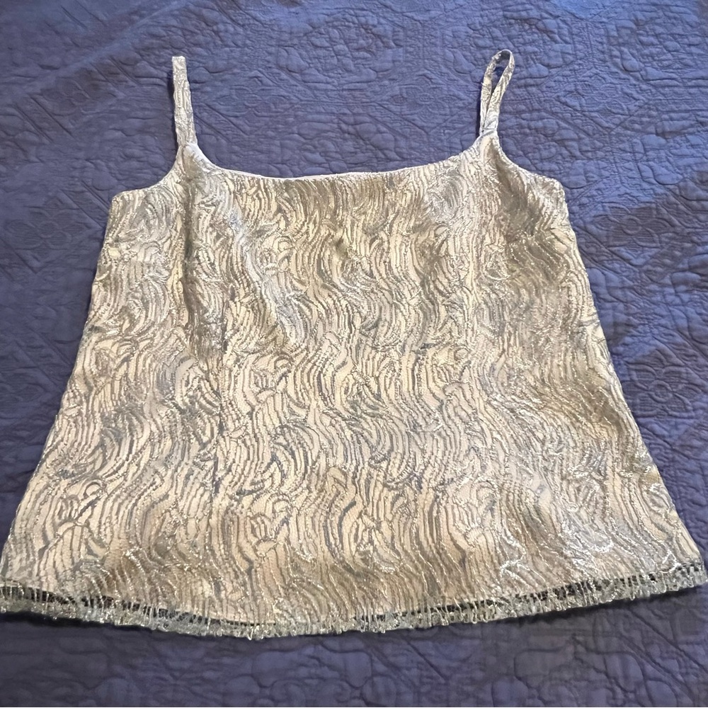 Elegant Women's Silver Camisole